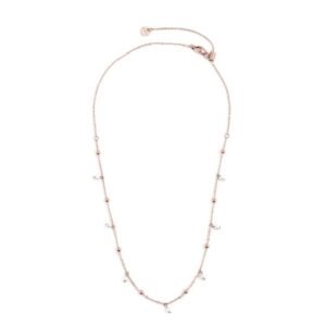 Collana Marlù con perline pendenti 2CO0069R-W 44 cm pvd rosè