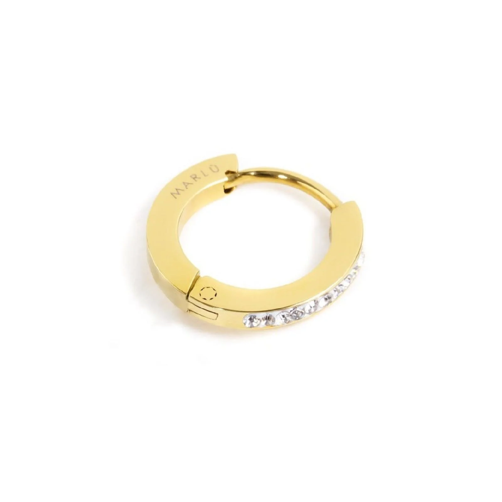 Orecchino singolo Marlù Basi da donna ORO MONO 13MM W CRISTAL