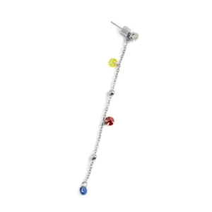 Collana Marlù Be Woman da donna ORO 90CM CZ BIANC E SFERE BEW02