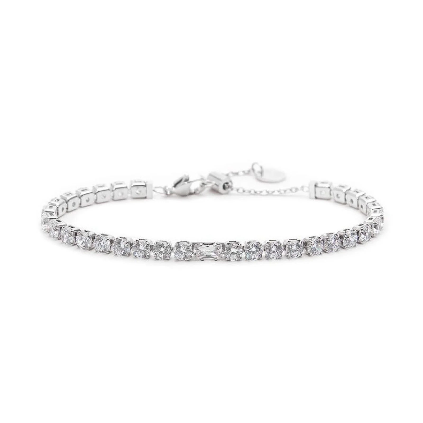 Bracciale Marlù Sparkles da donna ACC TENNIS 4 MM BIANCO SPK02