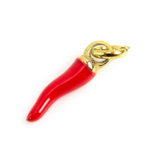 Charm Marlù Vision unisex ORO CORNO ROSSO VSN07