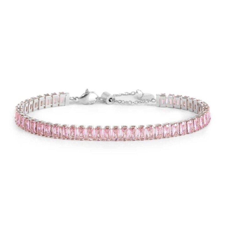 Bracciale Donna Gioielli Marlù ACC TENNIS BAGUET ROSA SPK03