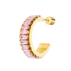 Bracciale Donna Gioielli Marlù ORO MONO CER BAGUET ROSA SPK03
