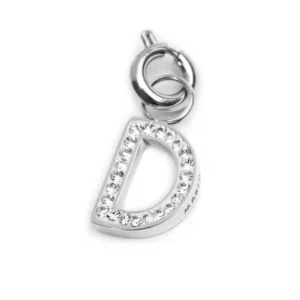 MARLU' CHARM ACC LETTERA D CRISTALLI TMT34