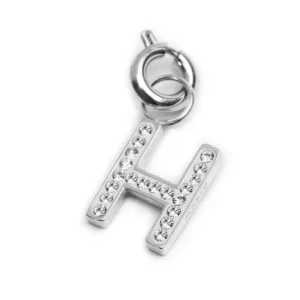 MARLU' CHARM ACC LETTERA H CRISTALLI TMT34