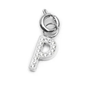 MARLU' CHARM ACC LETTERA P CRISTALLI TMT34