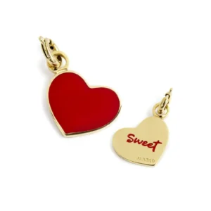 CHARM ORO CUORE TMT19