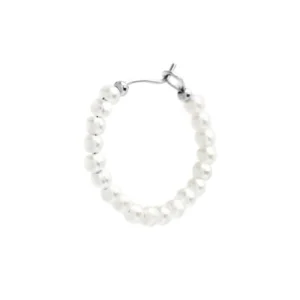 Mono Orecchino Marlù 18OR103-W cerchietto perline