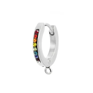 Mono orecchino ACC MONO 13MM MUL CRIS ANELBASI