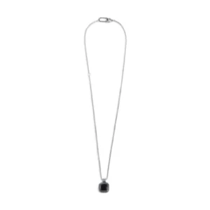 Collana con onice nera quadrata