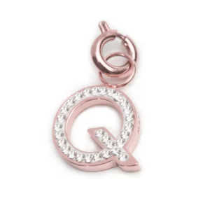 MARLU' CHARM ROSE LETTERA Q CRISTALLI TMT34