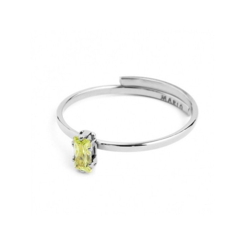 Anello Donna Marlu' sparkles ACC CUBIC ZIRCONIA VERDE BEW12