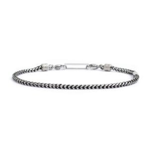 Bracciale Marlù Man Trendy da uomo ACC LUCIDO FISHBONE 3,40MM MTR28