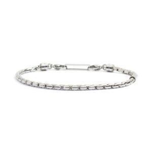Bracciale catena oval box 3mm