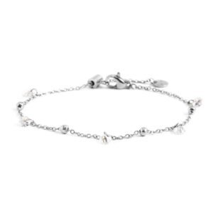 Bracciale Donna Gioielli Marlù ACC CZ BIANCHI E SFERE BEW02