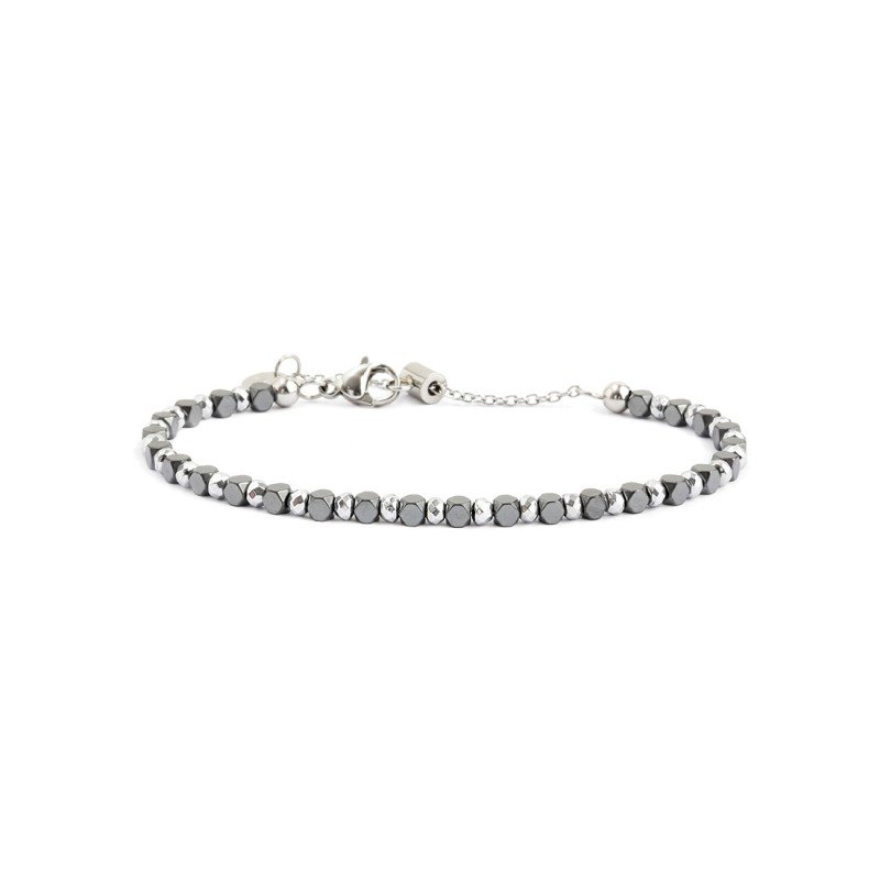 Bracciale Marlù Sparkles ACC EMATITE CUBICA BEW08