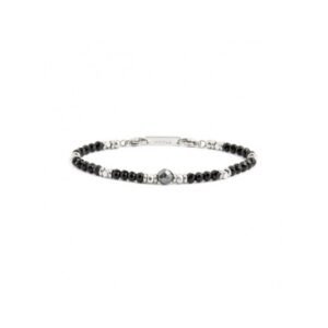 Bracciale Marlù 2BR0080-N ematite e agata nera