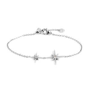 Bracciale rosa dei venti doppio pendente ACC DOPPIA ROSA DEI VENTI VSN04