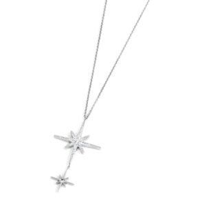 Collana rosa dei venti doppio pendente DOPPIO ROSA VENTI PEND VSN04