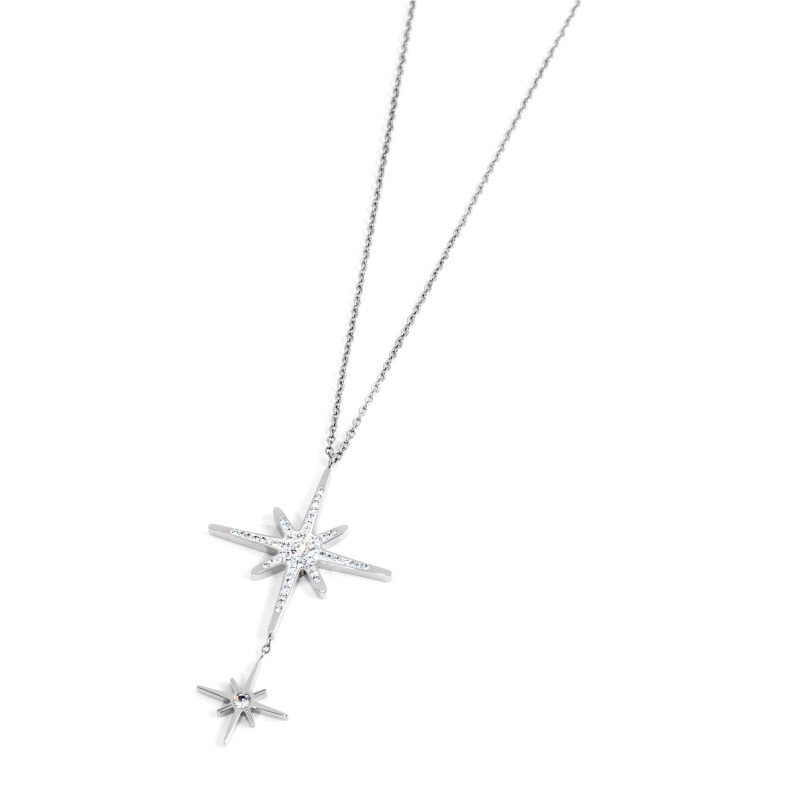 Collana rosa dei venti doppio pendente DOPPIO ROSA VENTI PEND VSN04