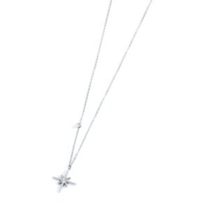 Collana Marlù ORO 15MM ROSA VENT CZ 45MM