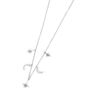 Collana Marlu’ Donna Vision ACC LUNE ROSA VENT PEND VSN04