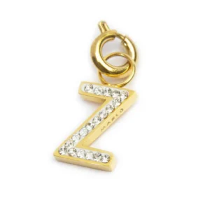 MARLU' CHARM ORO LETTERA Z CRISTALLI TMT34