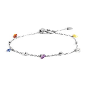 Bracciale Donna Gioielli Marlù ACC CZ COLORATI E SFERE BEW02