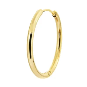 Orecchino a cerchio 24mm ORO MONO 24MM CERCHIO BASI