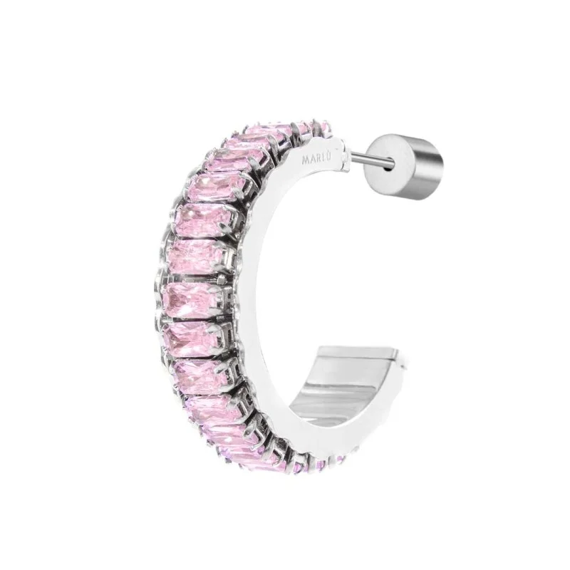 Bracciale Donna Gioielli Marlù ACC MONO CER BAGUET ROSA SPK03