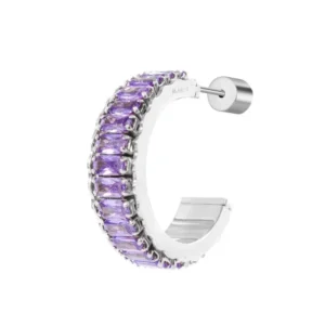 Bracciale Donna Gioielli Marlù ACC MONO CER CER BAGUET VIOLA SPK03