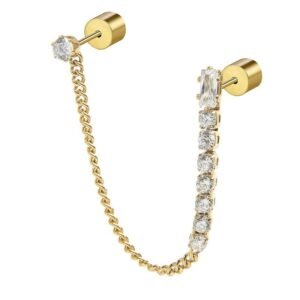 OR ORO MONO DOPP TENNIS BIANC