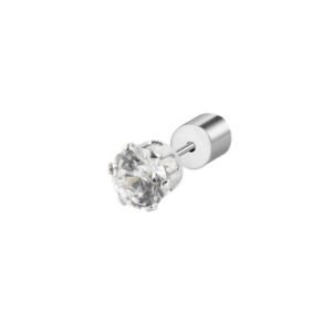 ACC MONO 5MM CZ BIANCO BEW16